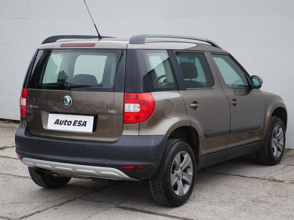 Škoda Yeti 2.0 TDi  4x4