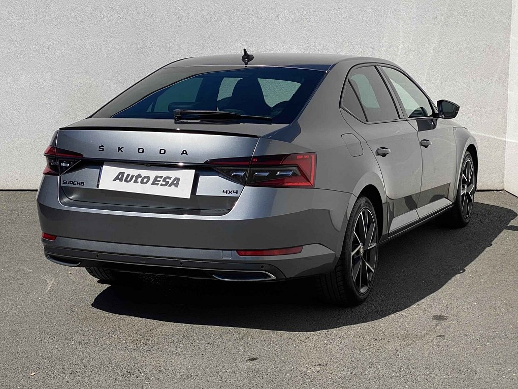 Škoda Superb III 2.0TDi SportLine 4x4