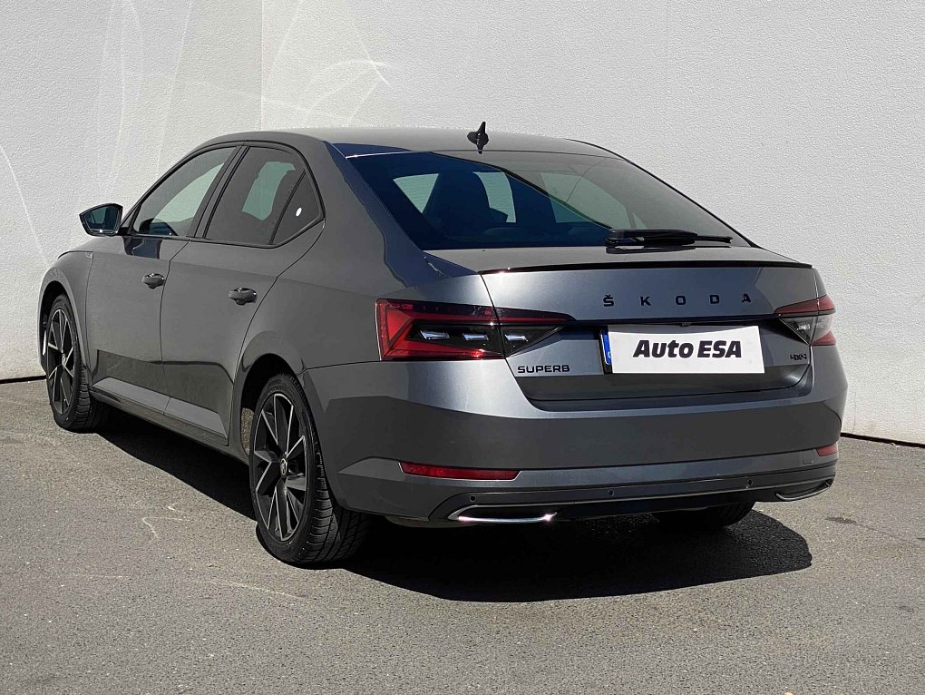 Škoda Superb III 2.0TDi SportLine 4x4